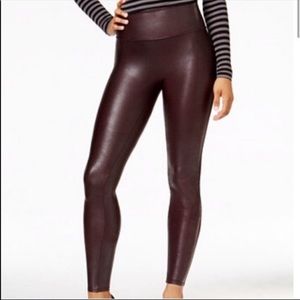 NWT! Spanx Faux Leather Leggings